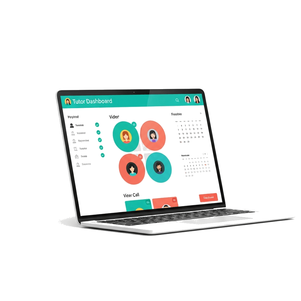 Solo tutor dashboard with live classes and payments
